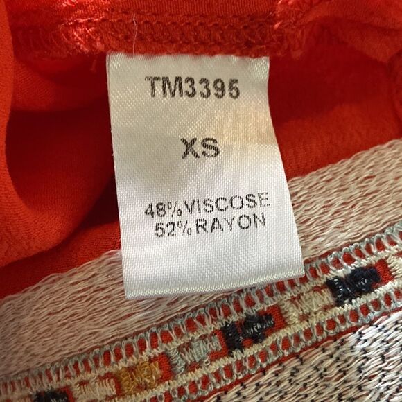 𝅺NWT Coral Thml Sleeveless Top -XS - Picture 11 of 12